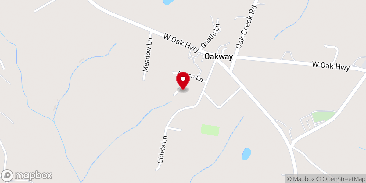 Map showing location of Encounter Outreach Ministries