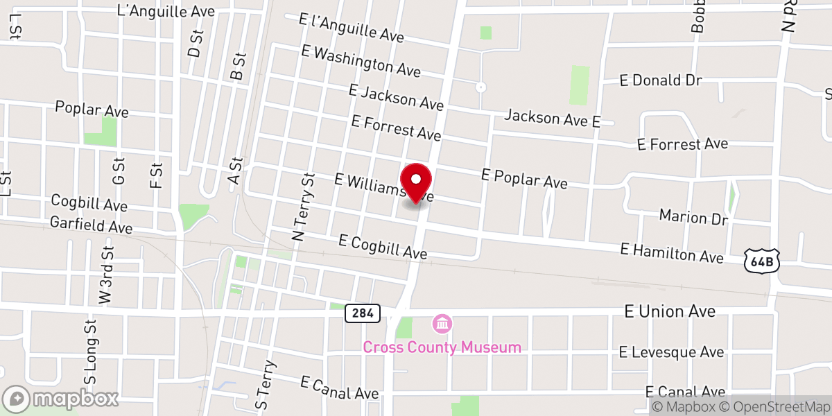 Map showing location of Hello Church Kids