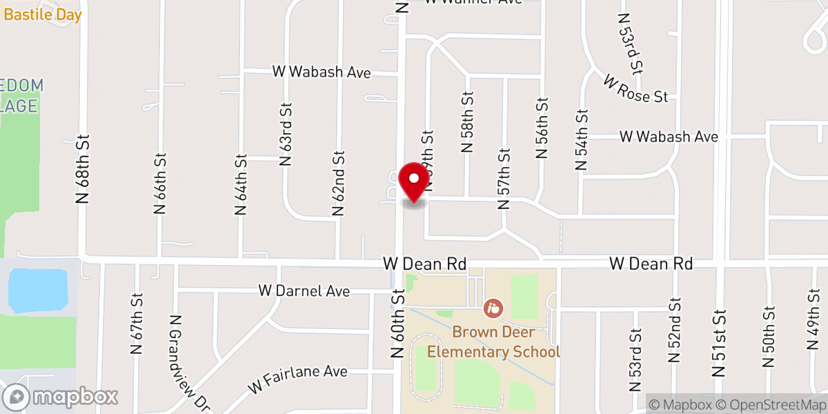 Map showing location of Christian Woman Perspective Ministries COGIC