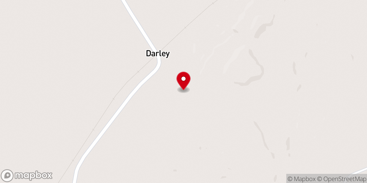Map showing location of St. Matthew Missionary Baptist Church