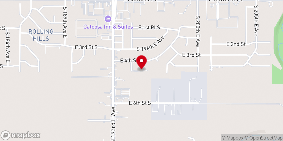 Map showing location of Good News Learning Center - Catoosa