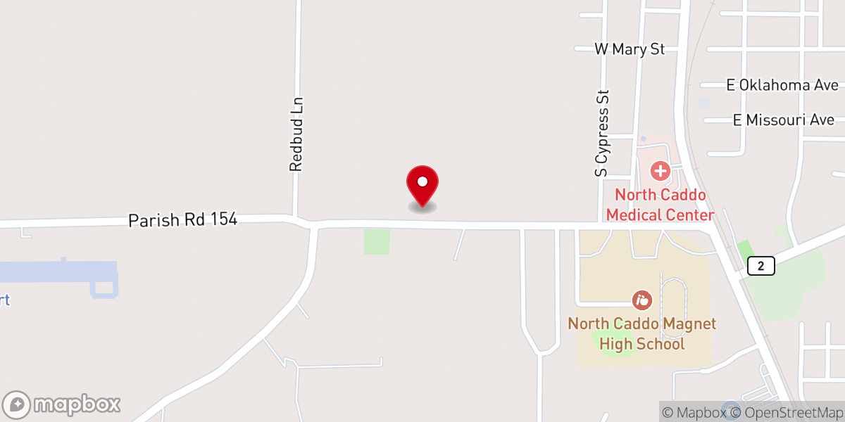 Map showing location of Reader Chapel CME Church