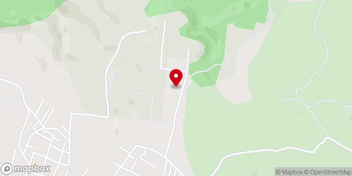 Map showing location of Iglesia Bautista Una Esperanza