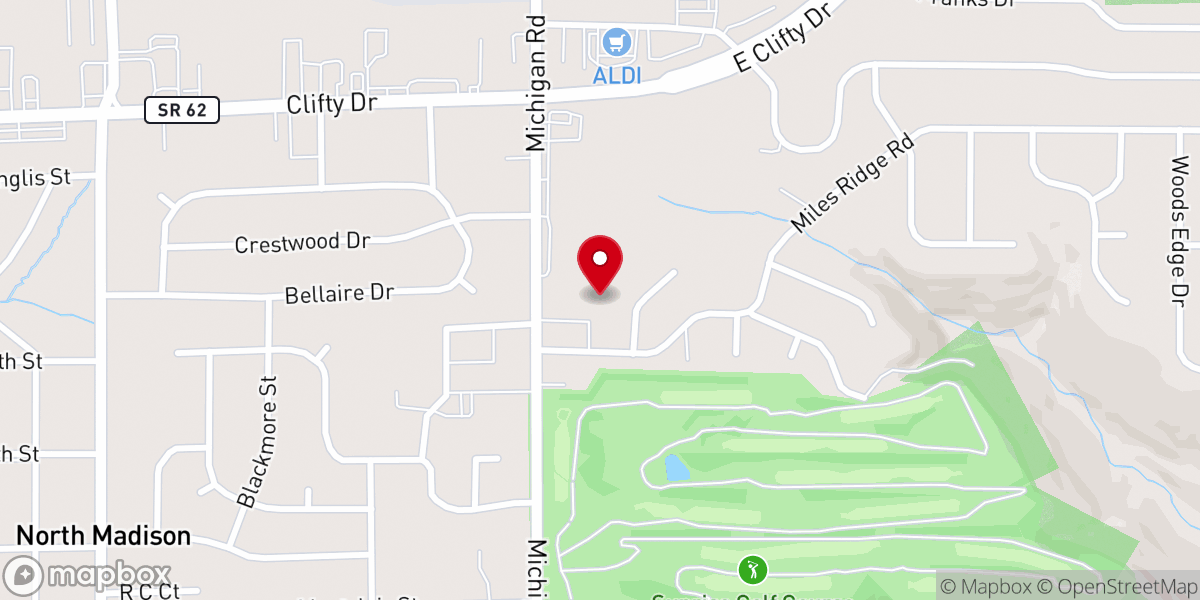 Map showing location of Common Ground Ministries