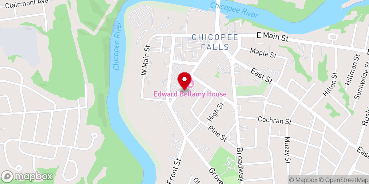 Map showing location of Gorgeous Smile Dental Chicopee