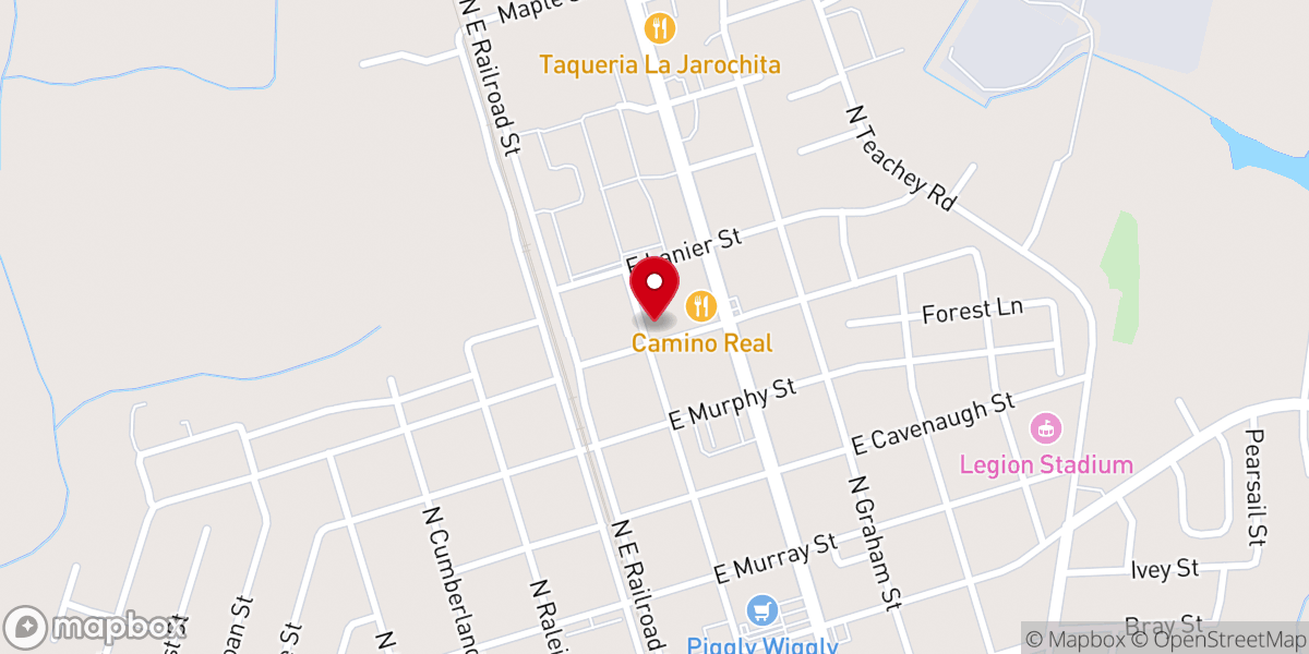 Map showing location of House of Refuge For All People