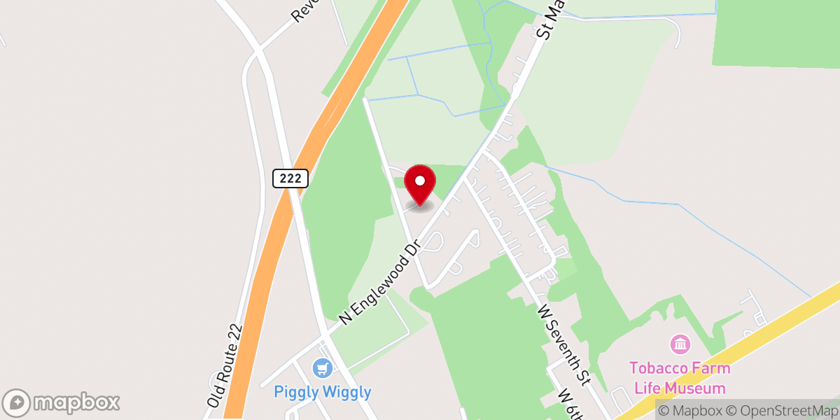 Map showing location of Trinity COGOP