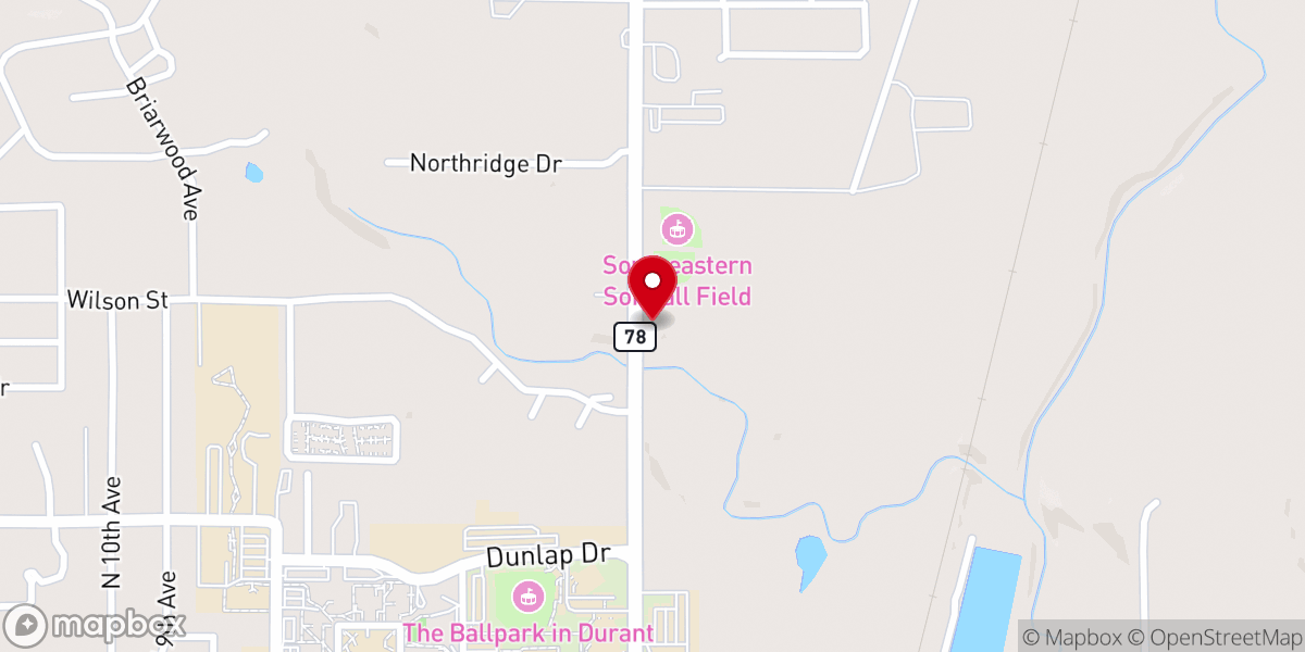 Map showing location of North Side Church