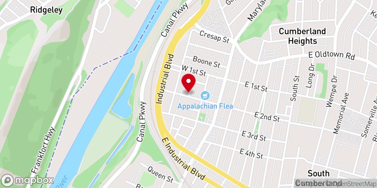 Map showing location of Living Stone Church of the Brethren