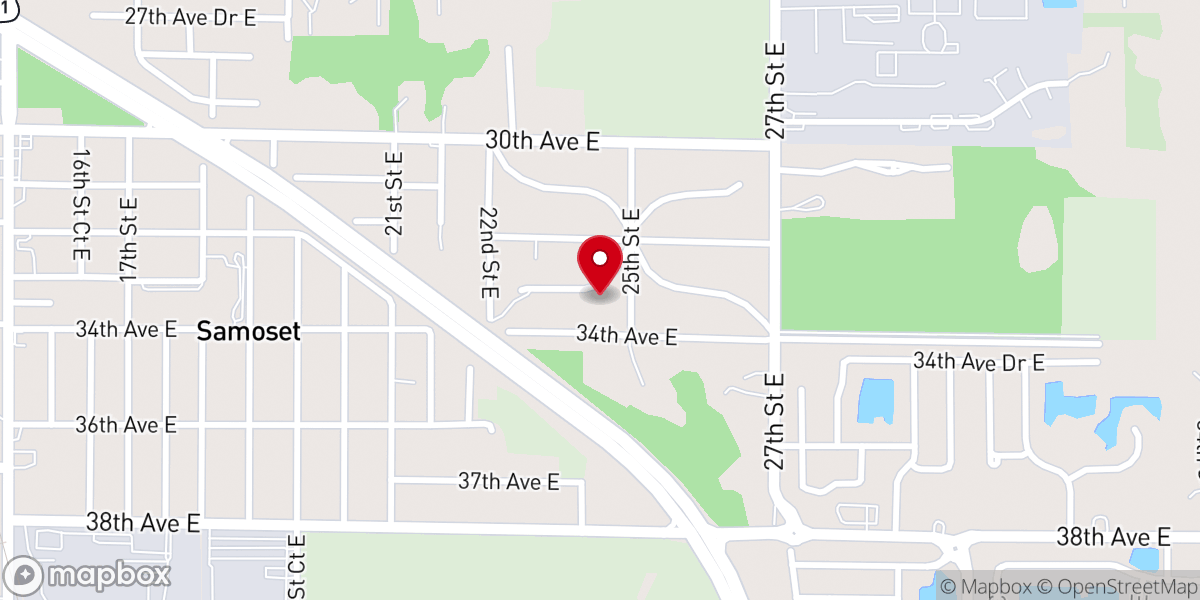 Map showing location of Crossroads PCG of America