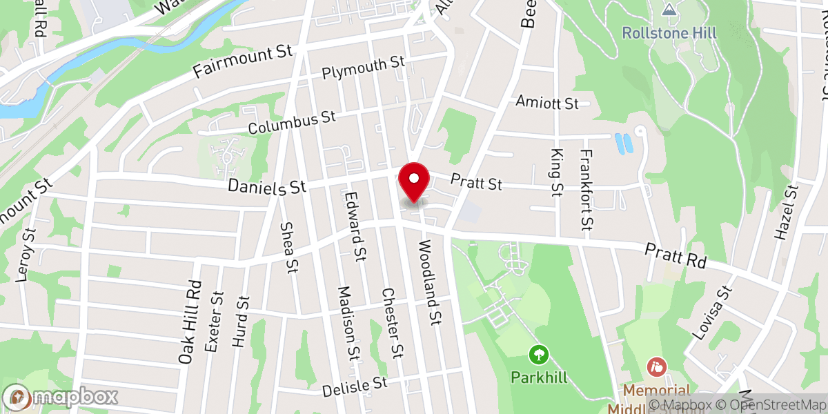 Map showing location of Christian Congregation