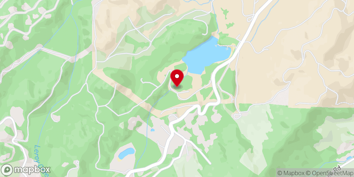 Map showing location of Holston Presbytery Camp and Retreat Center
