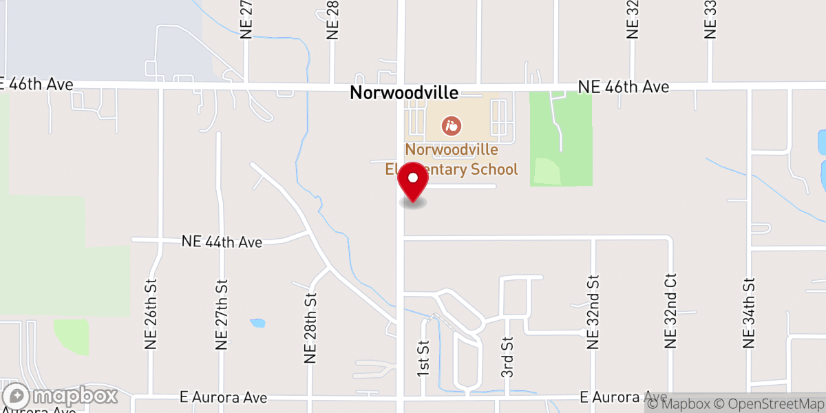 Map showing location of House of Faith Open Bible