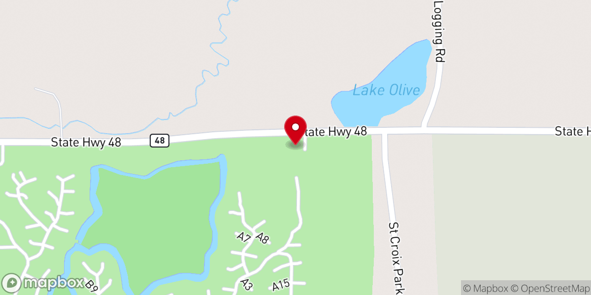 Map showing location of Clover Community Church