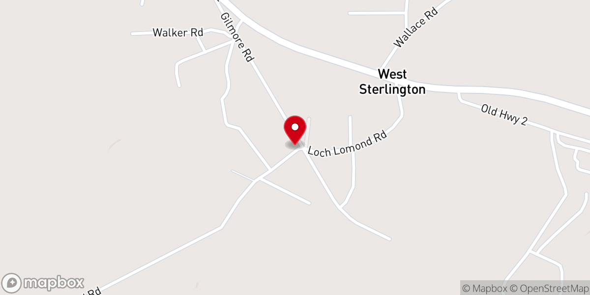 Map showing location of West Sterlington