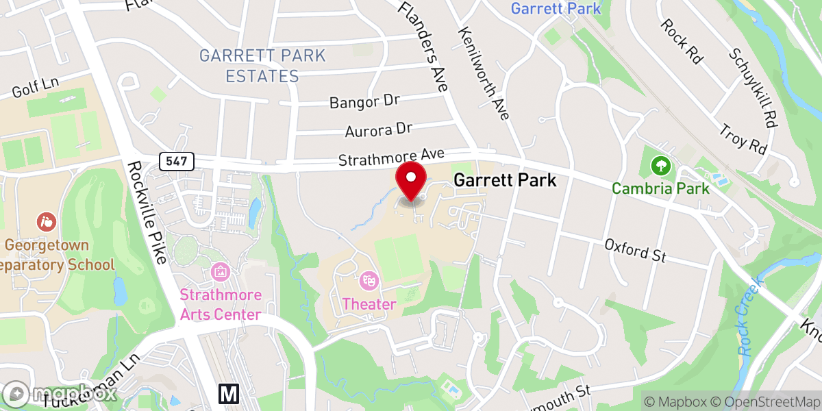 Map showing location of Holy Cross Church