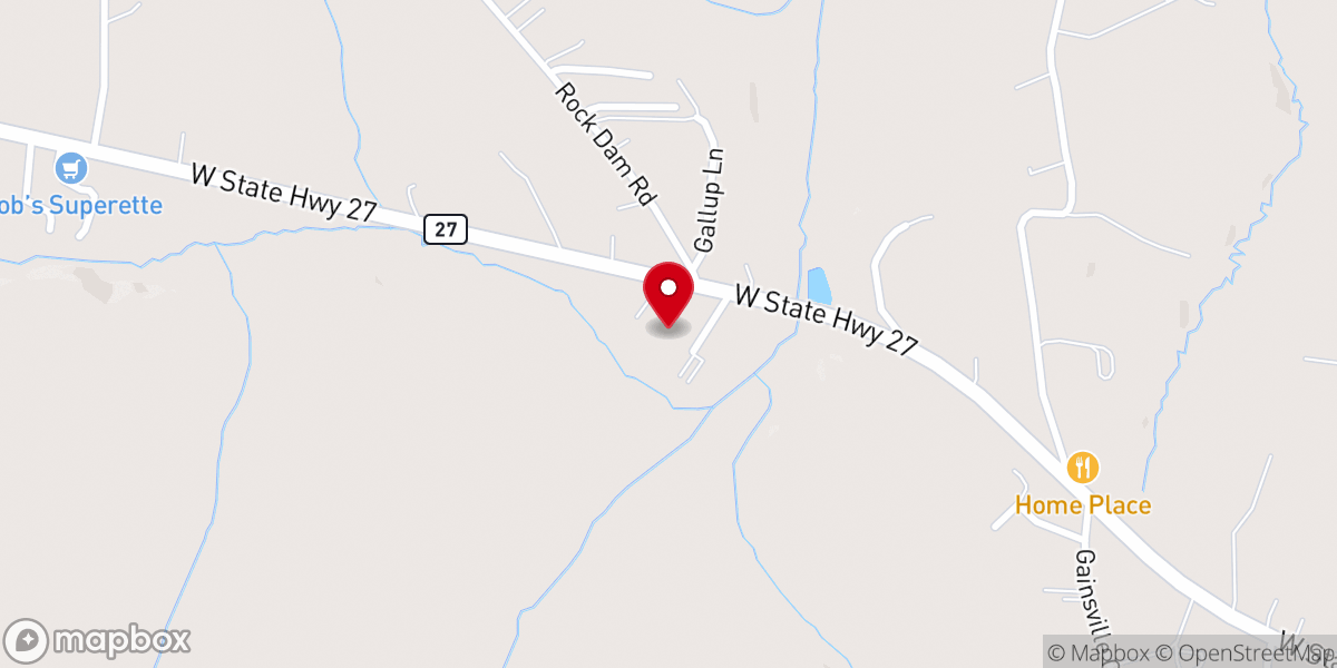 Map showing location of St Dorothy's Catholic Church