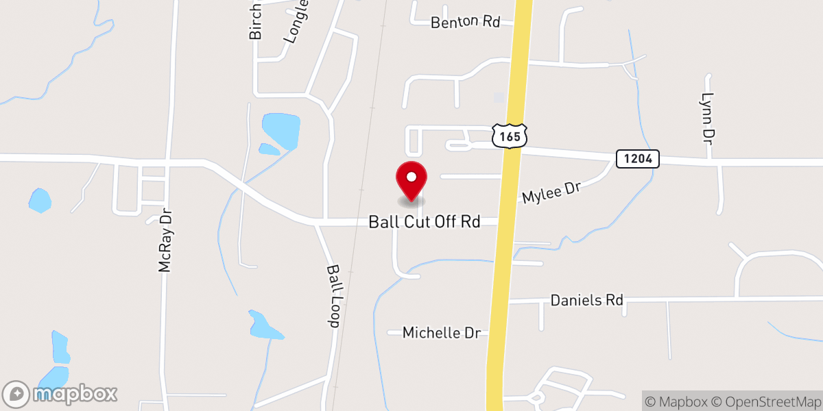 Map showing location of New Life Church