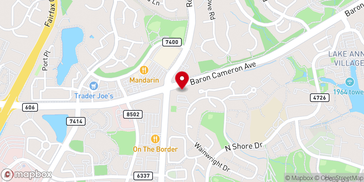 Map showing location of St Anne's Episcopal Church