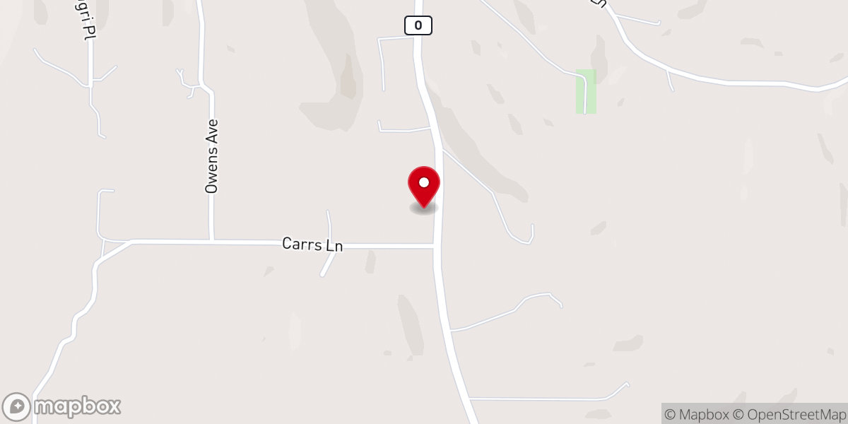 Map showing location of The Gospel Shed