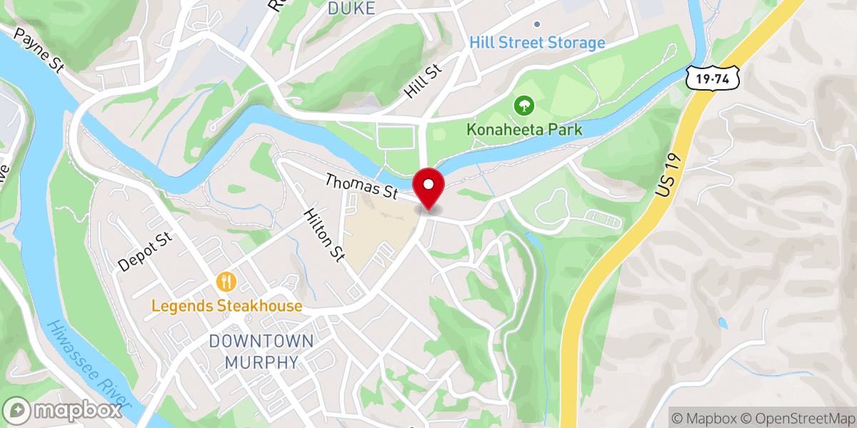 Map showing location of Free Methodist Church