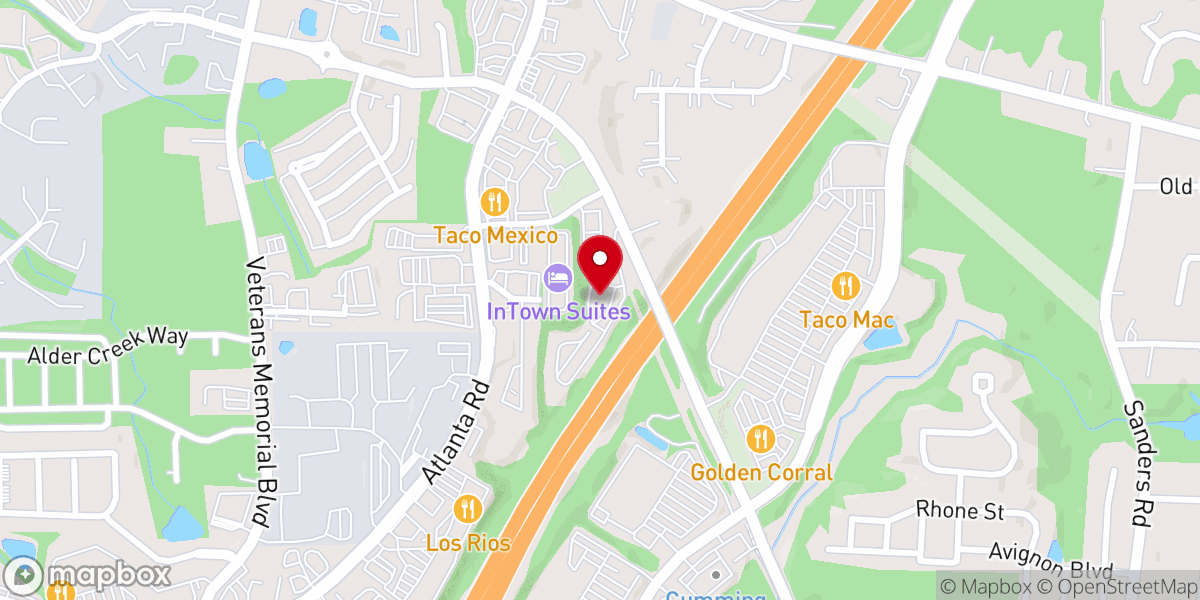 Map showing location of KP CHURCH