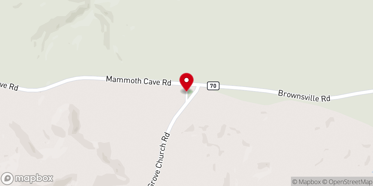 Map showing location of Silent Grove Missionary Baptist Church