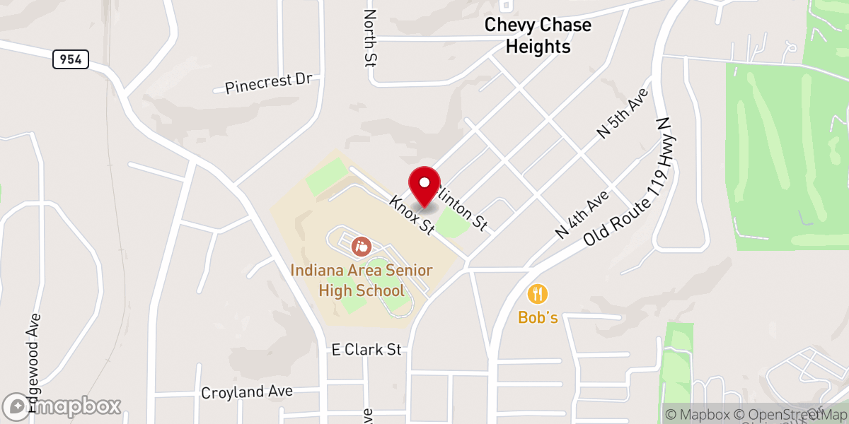 Map showing location of Faith Temple Church of God In Christ