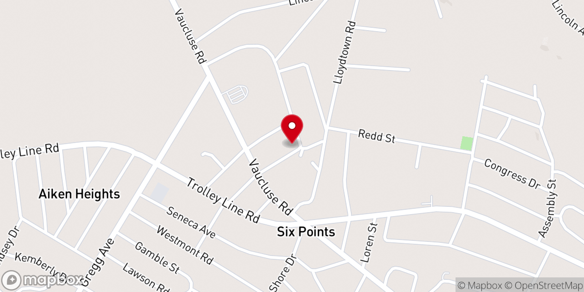 Map showing location of Jesus Way Church Inc