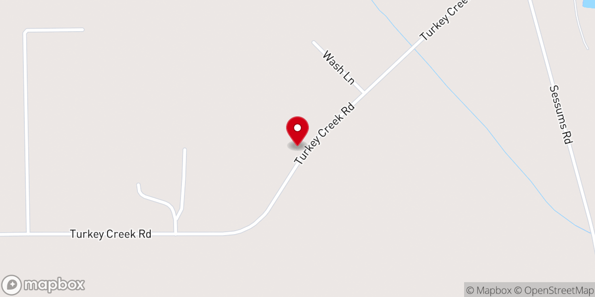 Map showing location of Austin Church of Christ Holiness