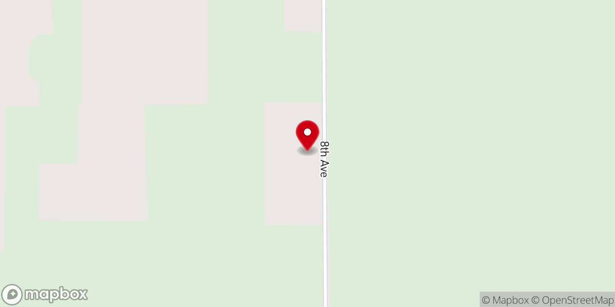 Map showing location of Oasis Christian Fellowship