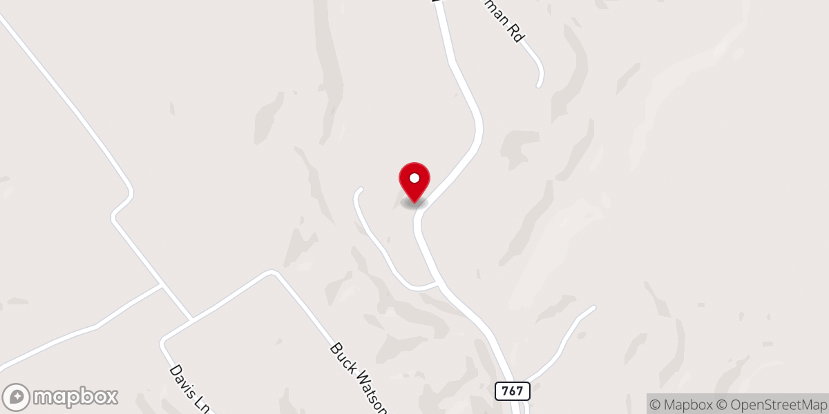 Map showing location of Hutchison Church