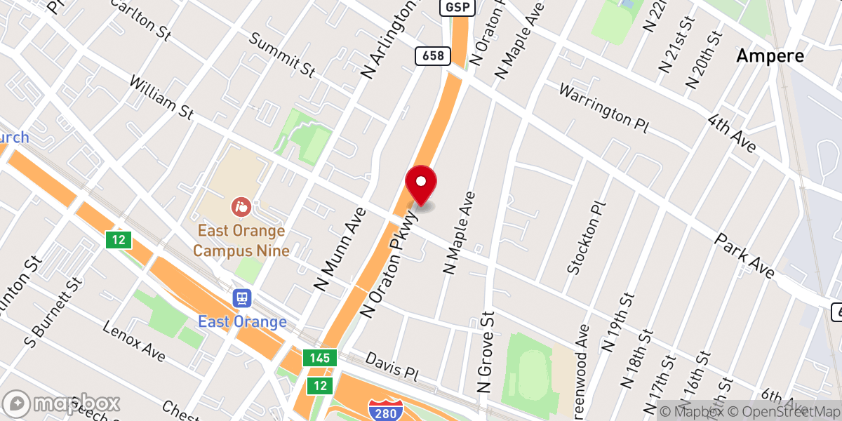 Map showing location of Shine for Jesus Ministries Inc