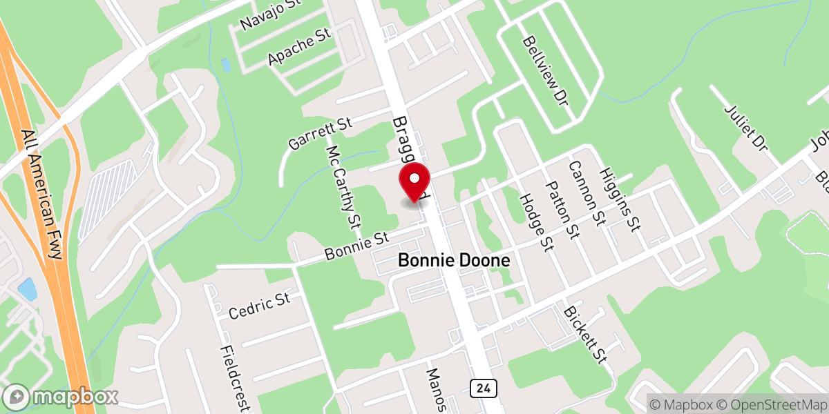 Map showing location of Anointed Word Ministries Church of the Living God