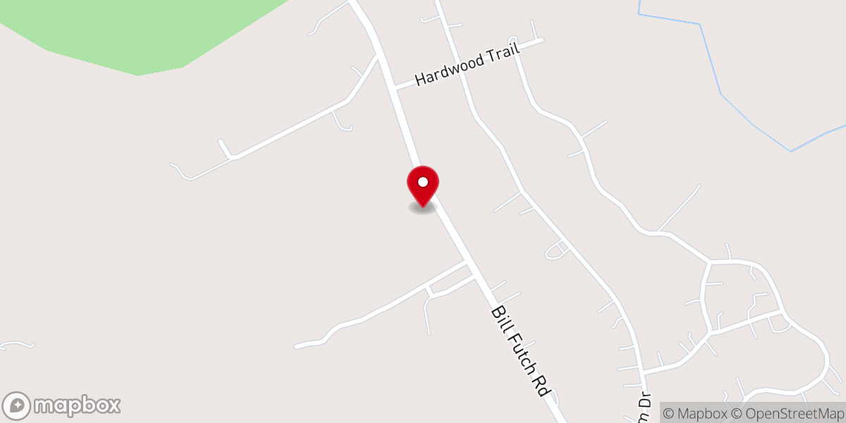 Map showing location of Faith Harvest Sanctuary Church of God