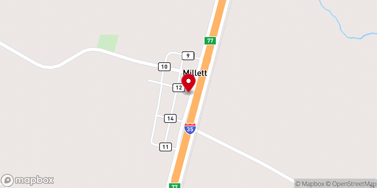 Map showing location of Sacred Heart Catholic Church