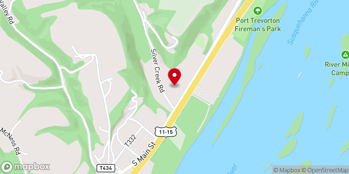 Map showing location of Chapman Church