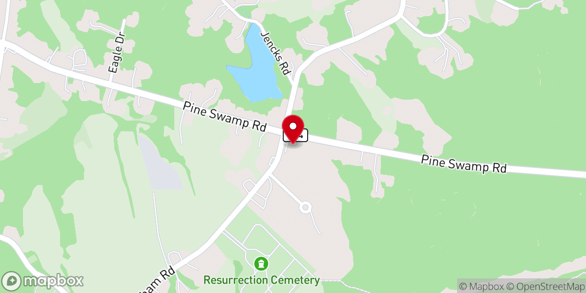 Map showing location of Cumberland Church of the Lord