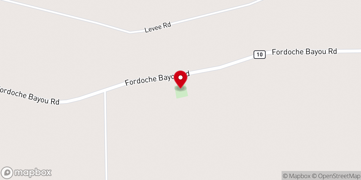 Map showing location of Morning Star Baptist Church
