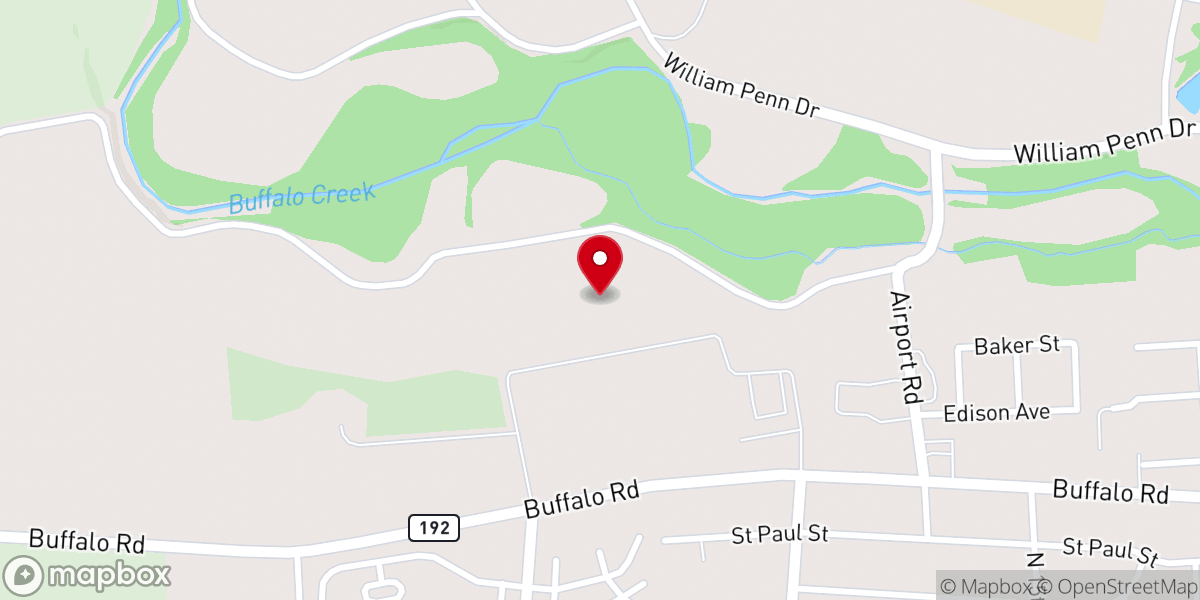 Map showing location of Truth and Restoration Church Inc