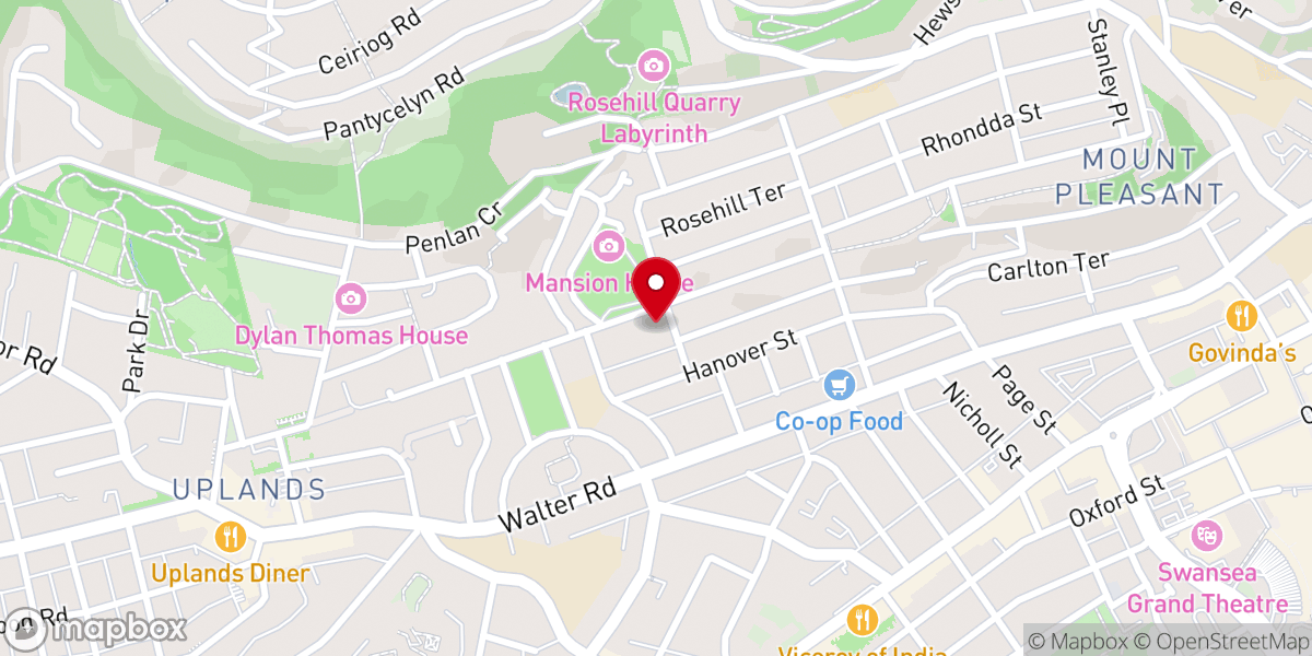 Map showing location of LifePoint Church