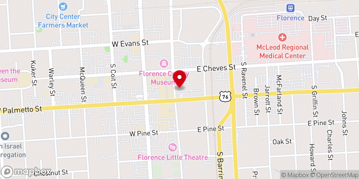 Map showing location of Saint John Mission