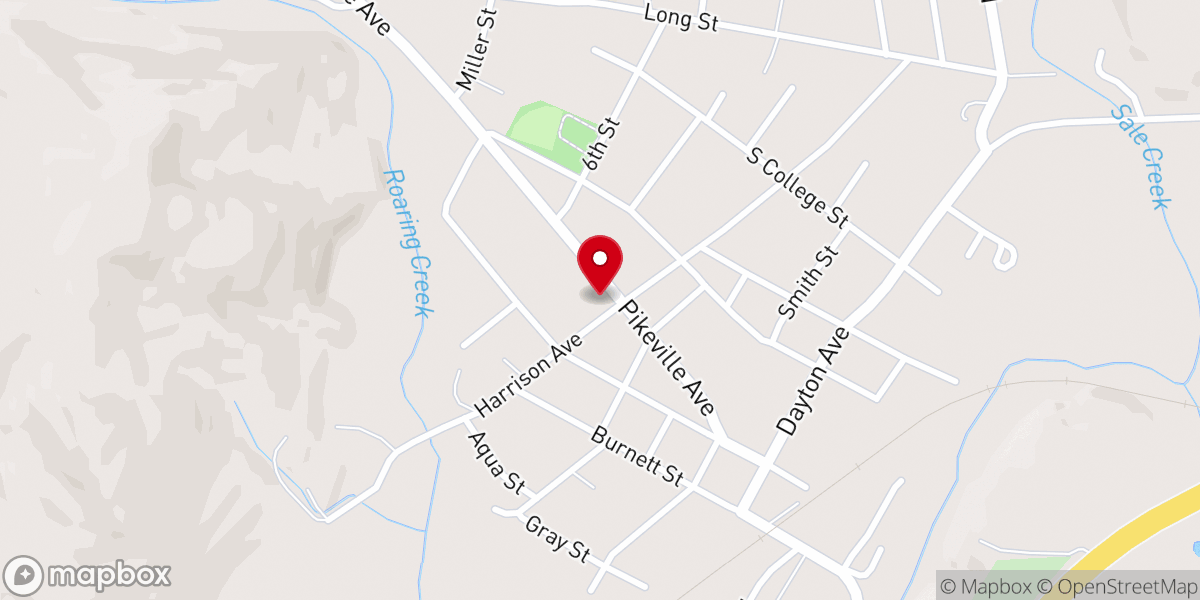 Map showing location of Graysville Church of Christ