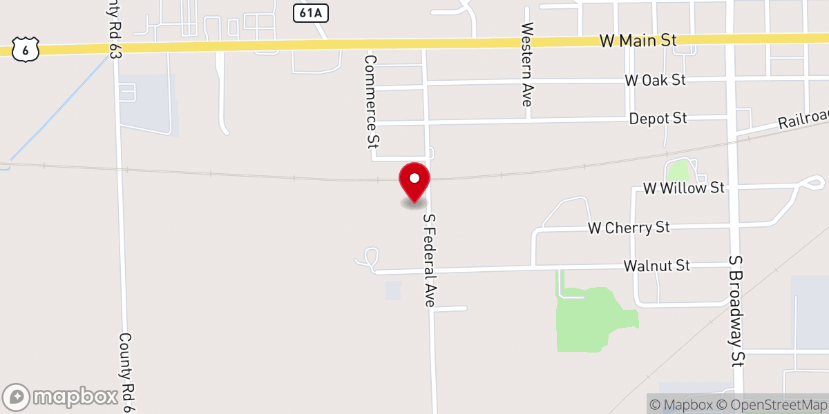 Map showing location of Seabreeze Ministries