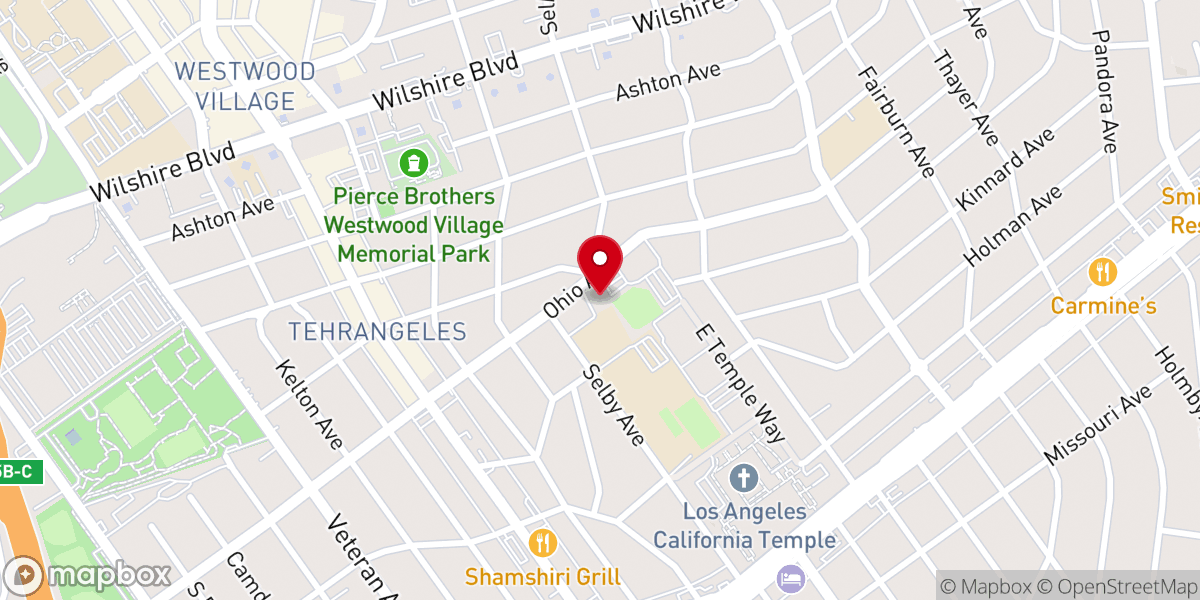 Map showing location of Saint Paul the Apostle Church
