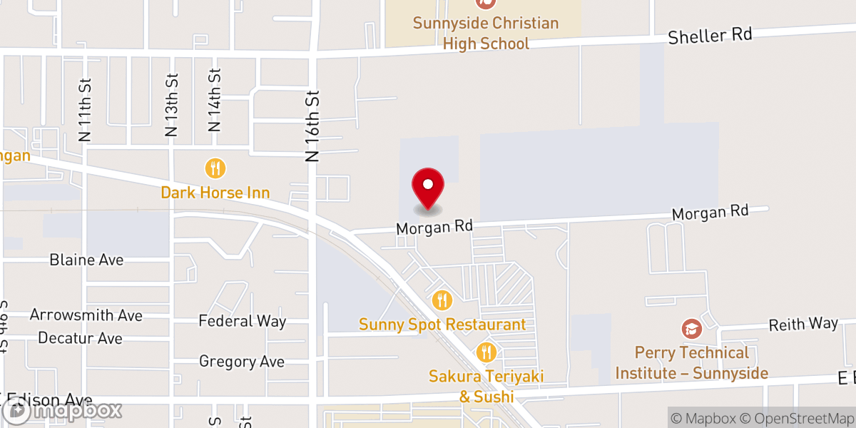 Map showing location of Iglesia El Camino a Cristo
