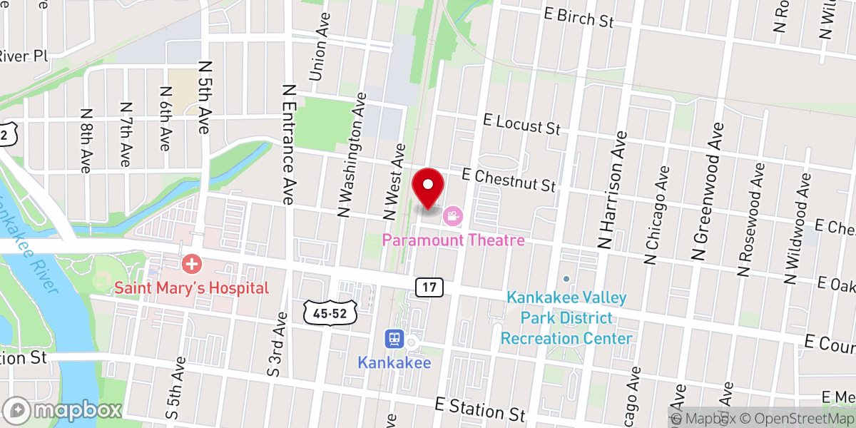Map showing location of Free Christian Center
