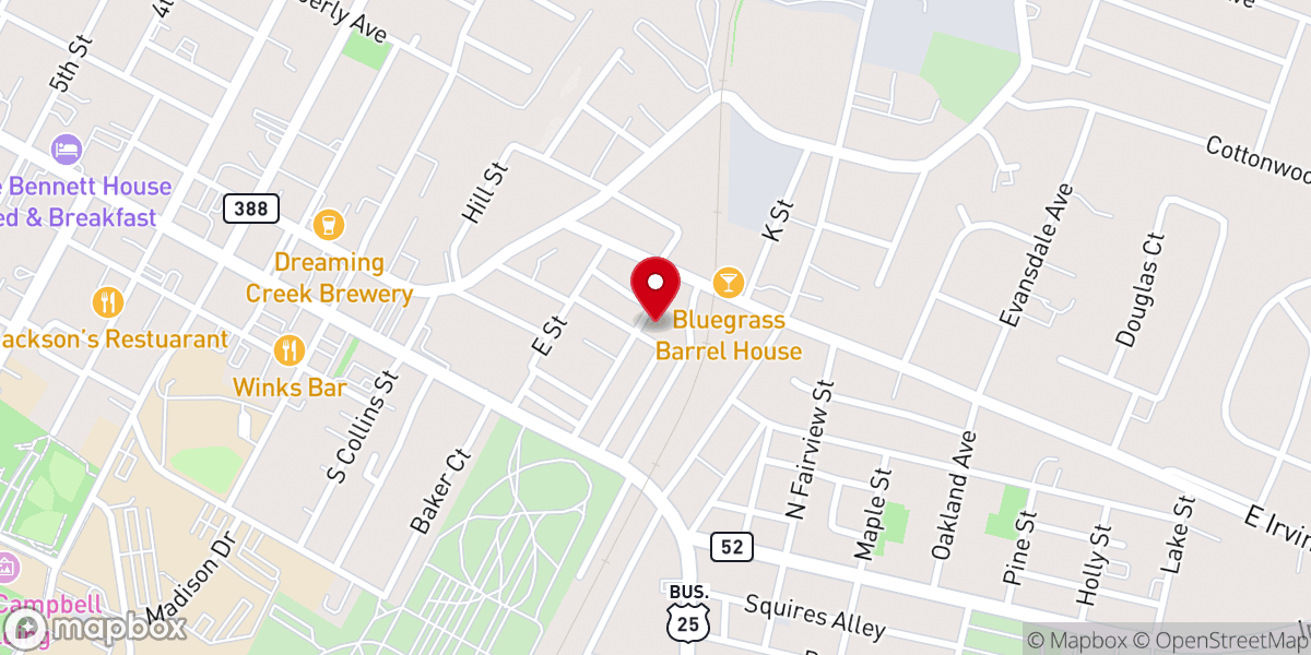 Map showing location of Living Water 414 Foundation