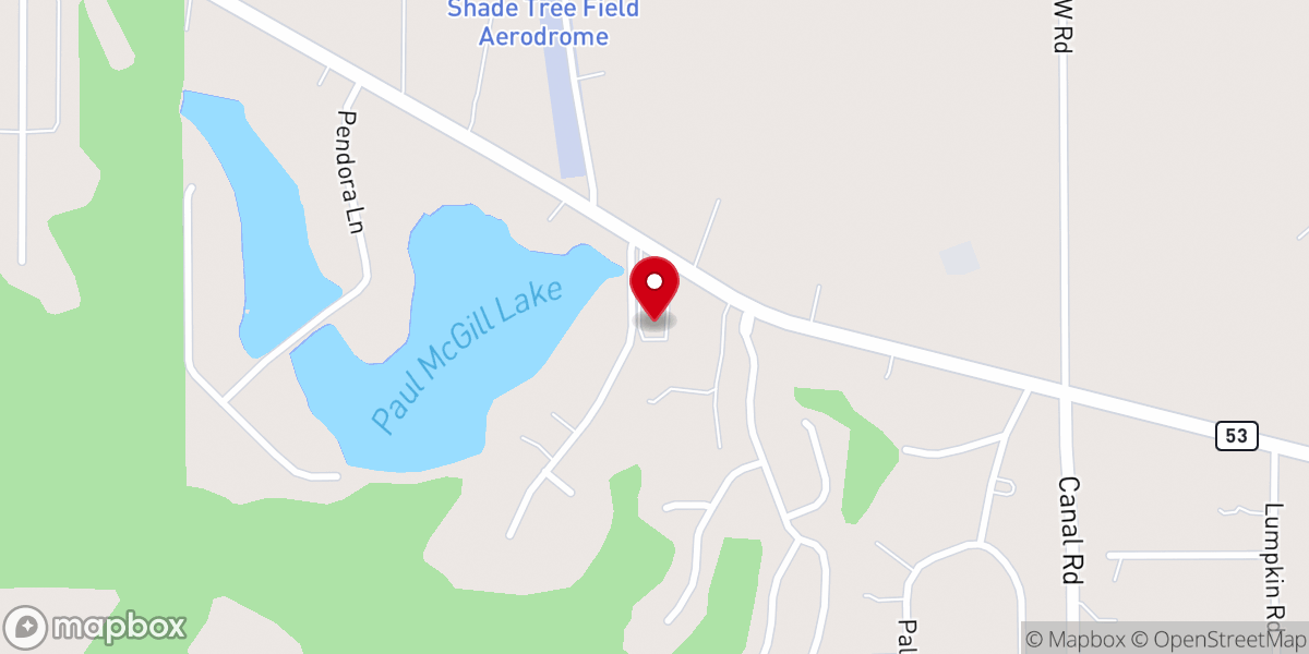 Map showing location of Simply Church
