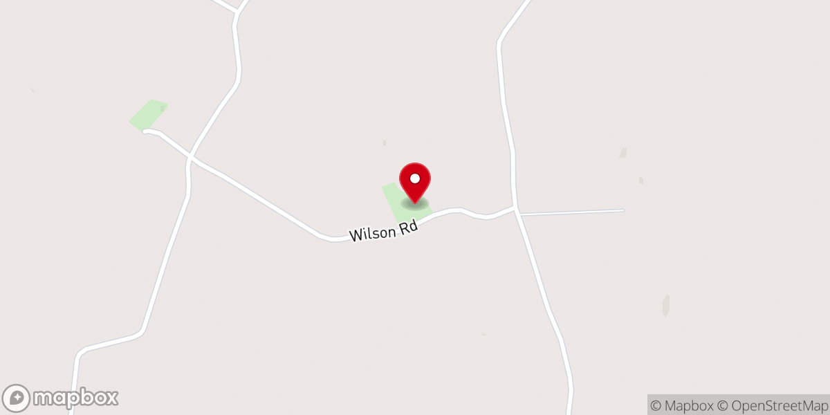 Map showing location of Old Cedar Grove Church